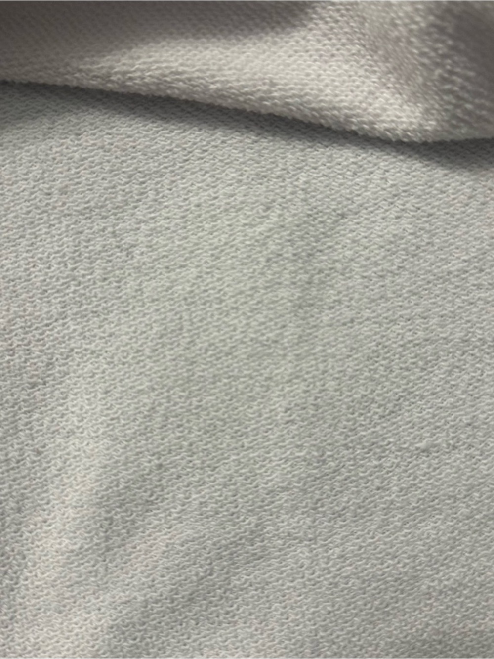 Aerie Cropped White Hoodie Ribbon Drawstrings M - Picture 8 of 9